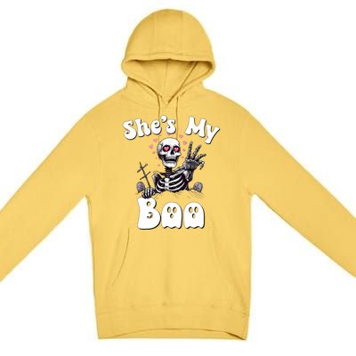 SheS My Boo Matching Halloween Pajama Couples HeS My Boo Premium Pullover Hoodie