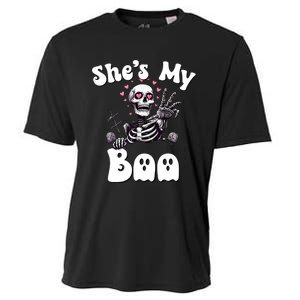 SheS My Boo Matching Halloween Pajama Couples HeS My Boo Cooling Performance Crew T-Shirt