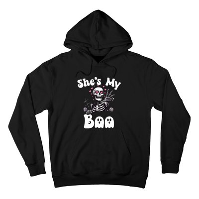 SheS My Boo Matching Halloween Pajama Couples HeS My Boo Hoodie