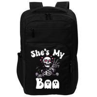 SheS My Boo Matching Halloween Pajama Couples HeS My Boo Impact Tech Backpack