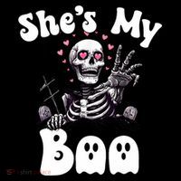 SheS My Boo Matching Halloween Pajama Couples HeS My Boo Impact Tech Backpack