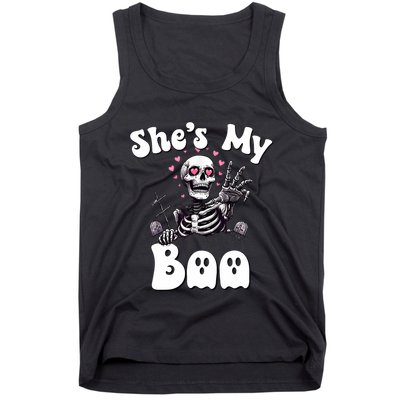SheS My Boo Matching Halloween Pajama Couples HeS My Boo Tank Top