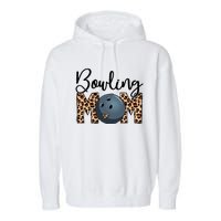 Sports Mom Bundle Bowling Garment-Dyed Fleece Hoodie