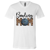 Sports Mom Bundle Bowling V-Neck T-Shirt