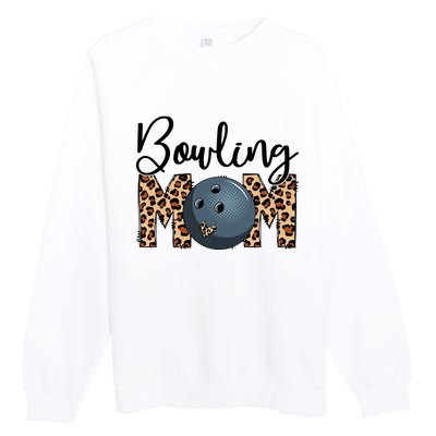 Sports Mom Bundle Bowling Premium Crewneck Sweatshirt