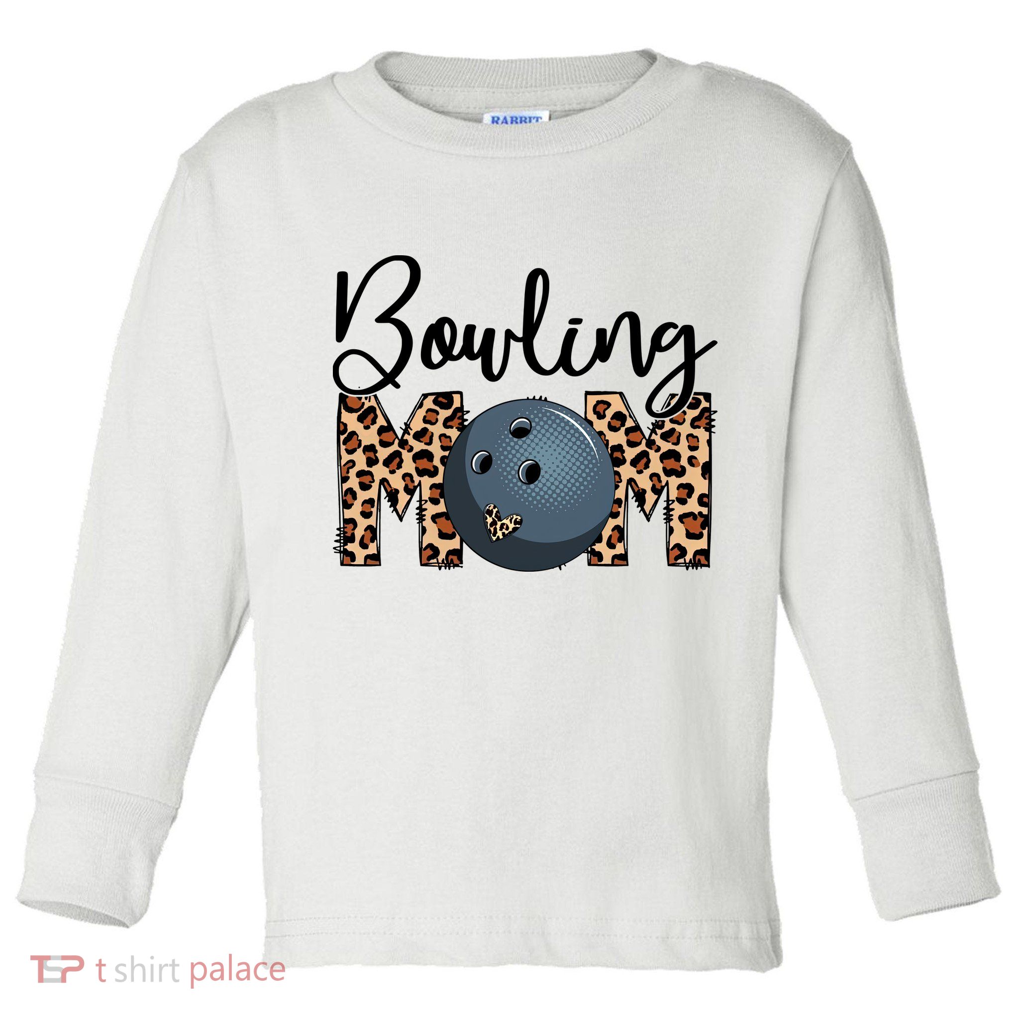 Sports Mom Bundle Bowling Toddler Long Sleeve Shirt