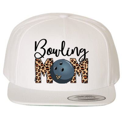 Sports Mom Bundle Bowling Wool Snapback Cap