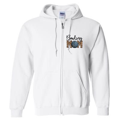 Sports Mom Bundle Bowling Full Zip Hoodie