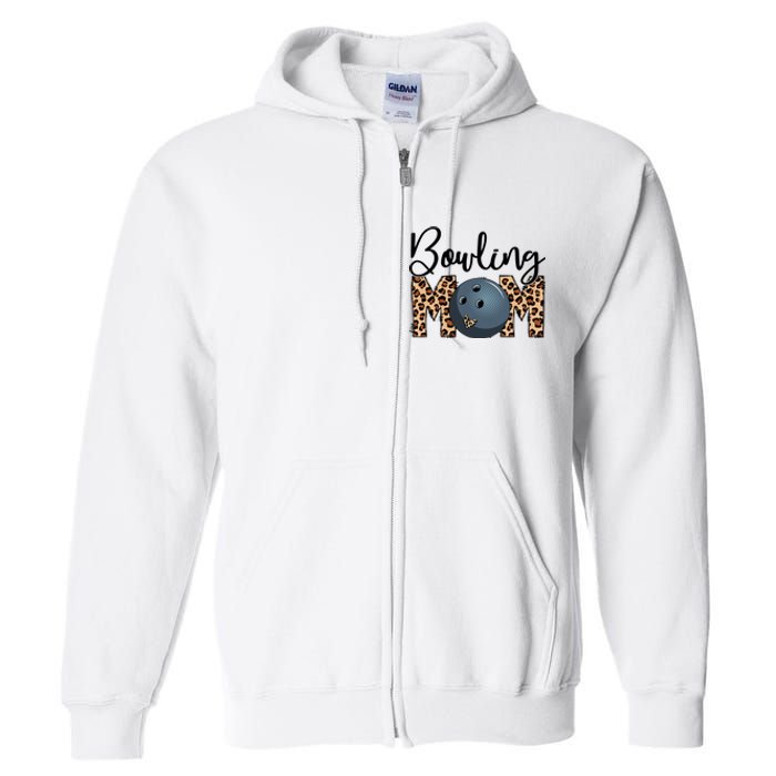 Sports Mom Bundle Bowling Full Zip Hoodie