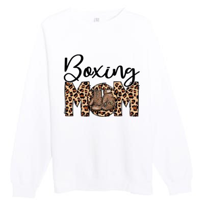 Sports Mom Bundle Boxing Premium Crewneck Sweatshirt