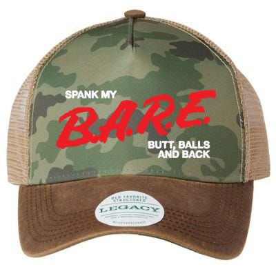 Spank My Bare Butt Balls And Back Legacy Tie Dye Trucker Hat