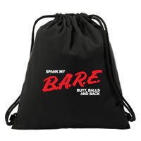 Spank My Bare Butt Balls And Back Drawstring Bag