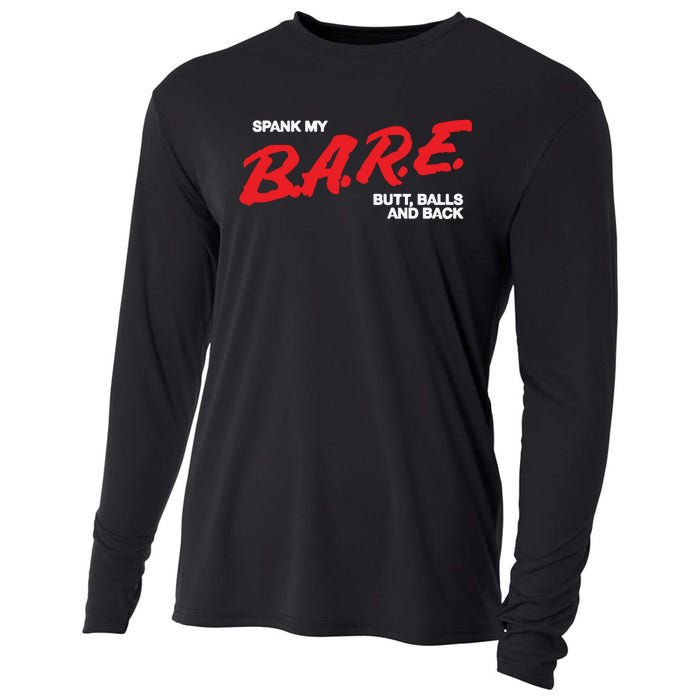 Spank My Bare Butt Balls And Back Cooling Performance Long Sleeve Crew