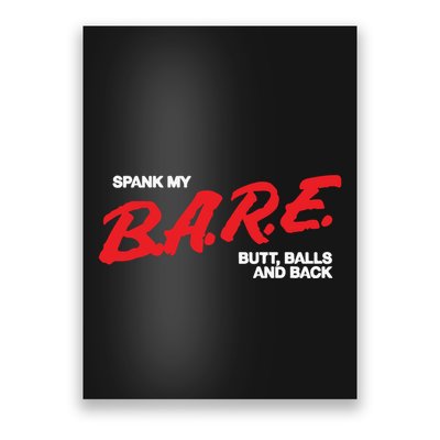 Spank My Bare Butt Balls And Back Poster