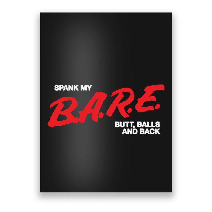 Spank My Bare Butt Balls And Back Poster