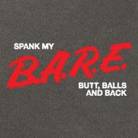 Spank My Bare Butt Balls And Back Cotton Canvas Backpack