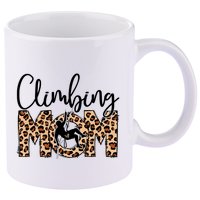 Sports Mom Bundle Climbing 11oz C Handle Ceramic Mug