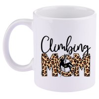 Sports Mom Bundle Climbing 11oz C Handle Ceramic Mug
