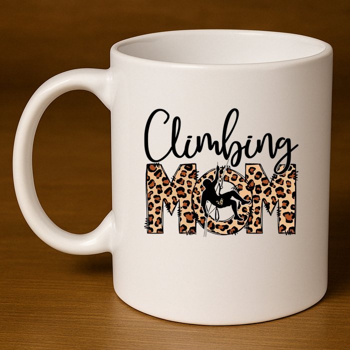 Sports Mom Bundle Climbing 11oz C Handle Ceramic Mug