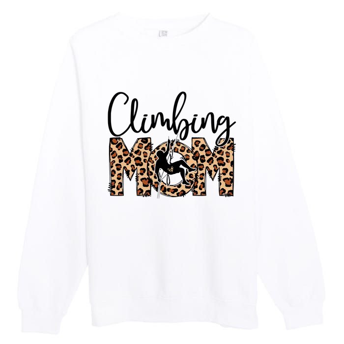 Sports Mom Bundle Climbing Premium Crewneck Sweatshirt