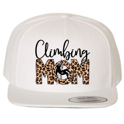 Sports Mom Bundle Climbing Wool Snapback Cap