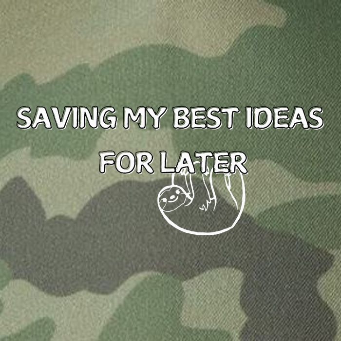 Saving My Best Ideas For Later Legacy Tie Dye Trucker Hat