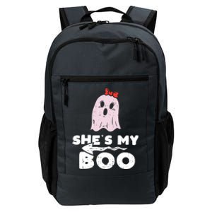 Shes My Boo Cute Matching Couple Halloween Costume Boyfriend Daily Commute Backpack