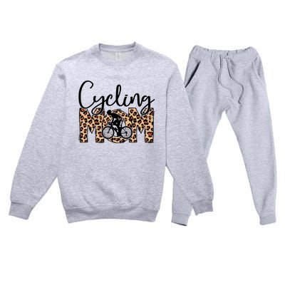 Sports Mom Bundle Cycling Premium Crewneck Sweatsuit Set