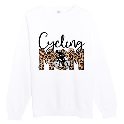 Sports Mom Bundle Cycling Premium Crewneck Sweatshirt