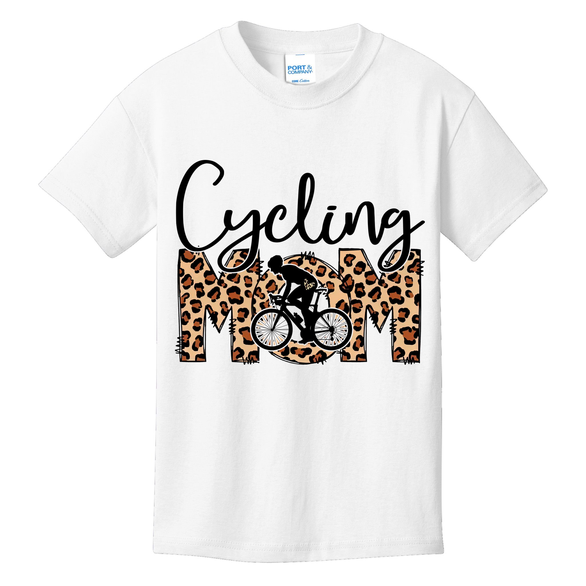 Sports Mom Bundle Cycling Kids T-Shirt