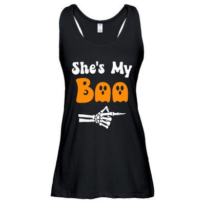 SheS My Boo Matching Halloween Pajama Couples SheS My Boo Ladies Essential Flowy Tank