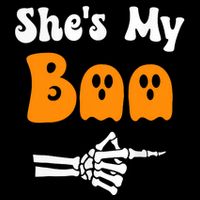 SheS My Boo Matching Halloween Pajama Couples SheS My Boo 16 in Basic Backpack