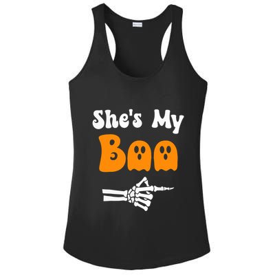 SheS My Boo Matching Halloween Pajama Couples SheS My Boo Ladies PosiCharge Competitor Racerback Tank