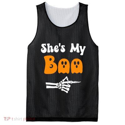 SheS My Boo Matching Halloween Pajama Couples SheS My Boo Mesh Reversible Basketball Jersey Tank