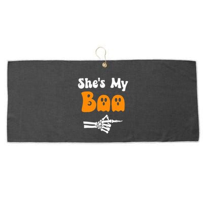 SheS My Boo Matching Halloween Pajama Couples SheS My Boo Large Microfiber Waffle Golf Towel