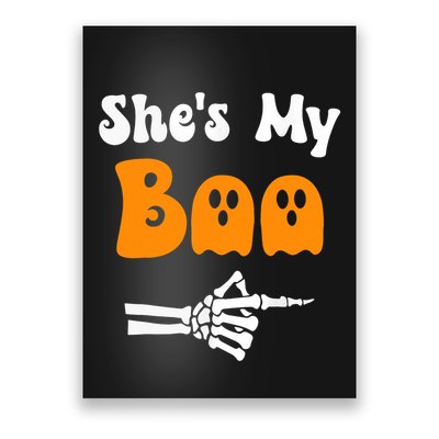 SheS My Boo Matching Halloween Pajama Couples SheS My Boo Poster