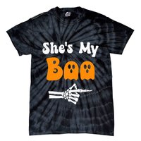 SheS My Boo Matching Halloween Pajama Couples SheS My Boo Tie-Dye T-Shirt