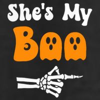 SheS My Boo Matching Halloween Pajama Couples SheS My Boo Microfiber Hand Towel