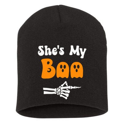SheS My Boo Matching Halloween Pajama Couples SheS My Boo Short Acrylic Beanie