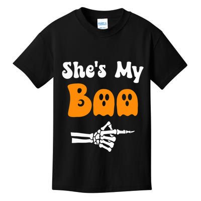 SheS My Boo Matching Halloween Pajama Couples SheS My Boo Kids T-Shirt