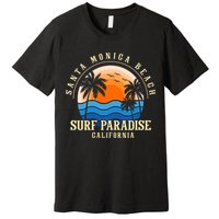 Santa Monica Beach California Premium T-Shirt