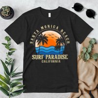 Santa Monica Beach California Premium T-Shirt