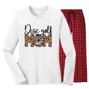 Sports Mom Bundle Disc Golf Women's Long Sleeve Flannel Pajama Set 