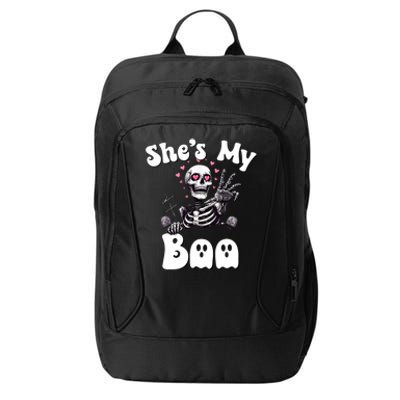 SheS My Boo Matching Halloween Pajama Couples HeS My Boo City Backpack