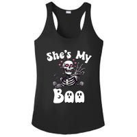 SheS My Boo Matching Halloween Pajama Couples HeS My Boo Ladies PosiCharge Competitor Racerback Tank