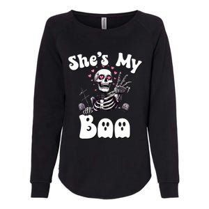 SheS My Boo Matching Halloween Pajama Couples HeS My Boo Womens California Wash Sweatshirt