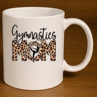 Sports Mom Bundle Gymnastics 11oz C Handle Ceramic Mug