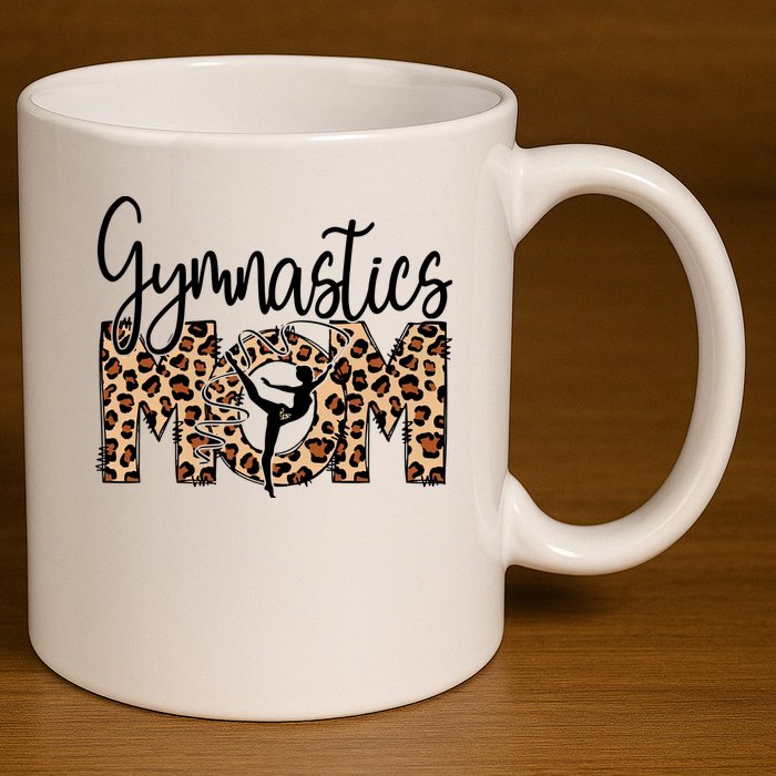Sports Mom Bundle Gymnastics 11oz C Handle Ceramic Mug