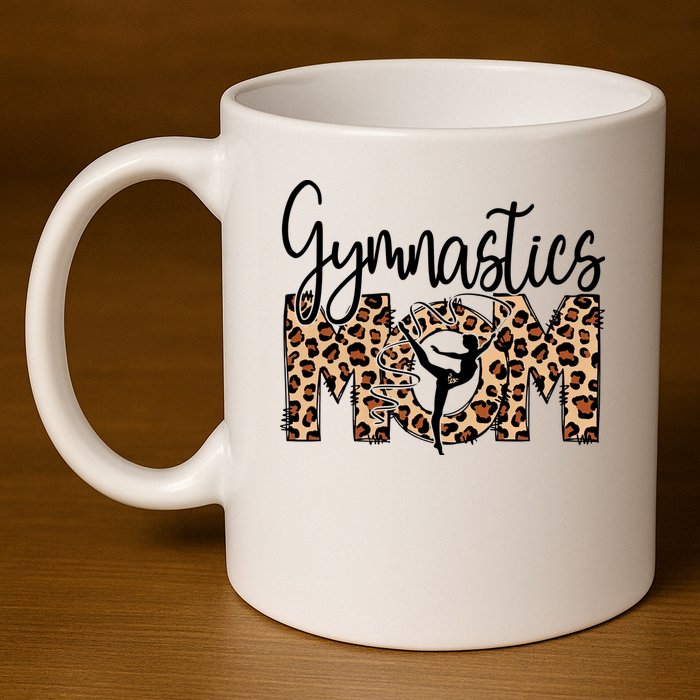 Sports Mom Bundle Gymnastics 11oz C Handle Ceramic Mug