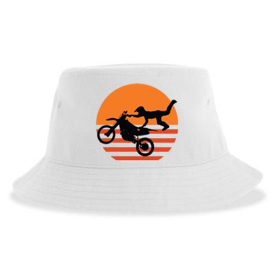 Supercross Motocross Brap Dirt Bike Rider Tee Sustainable Bucket Hat